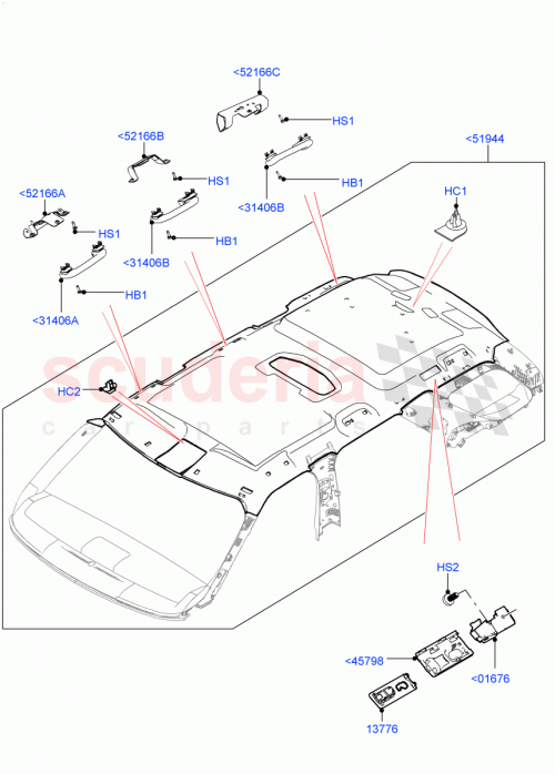 Part Diagram for Land Rover LR081943
