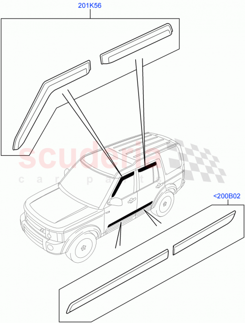 Part Diagram for Land Rover VPLAP0013