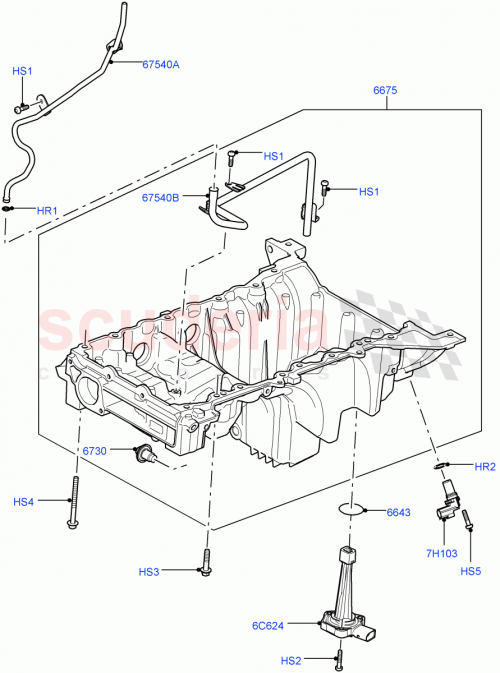 Part Diagram for Land Rover LR012792