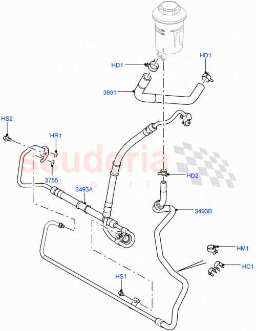 Part Diagram for Land Rover LR013834