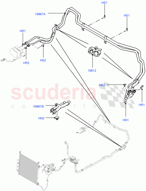 Part Diagram for Land Rover LR048886