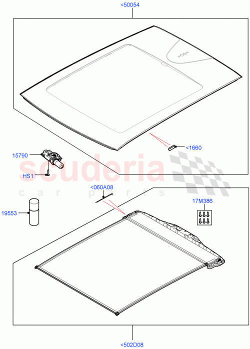 Part Diagram for Land Rover LR134634