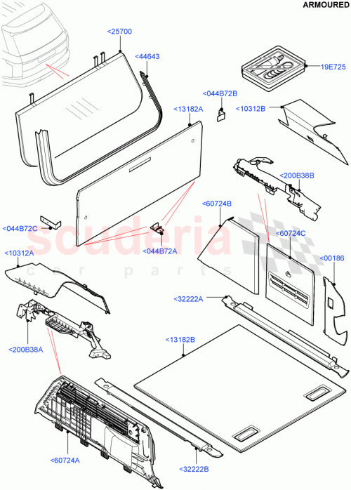 Part Diagram for Land Rover LR059895