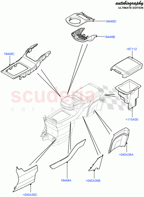 Part Diagram for Land Rover LR031109