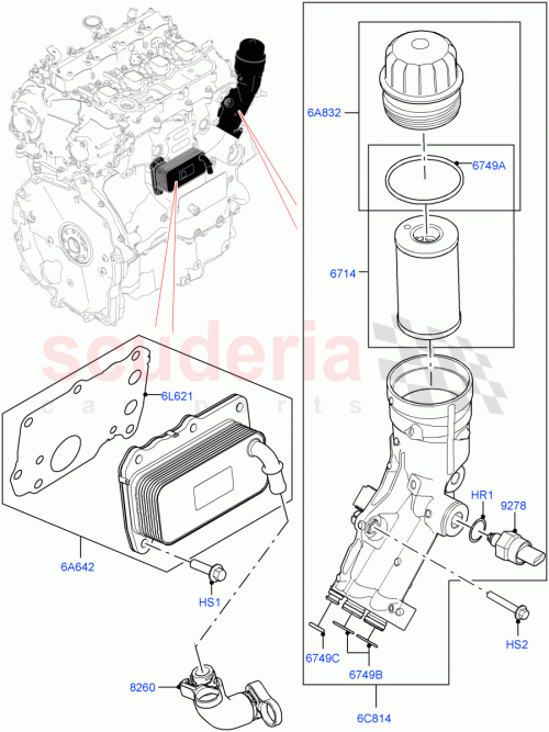 Part Diagram for Land Rover LR133898