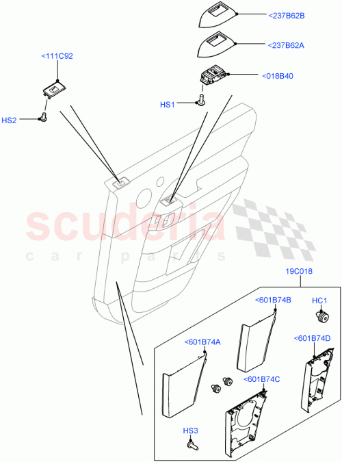 Part Diagram for Land Rover LR034613