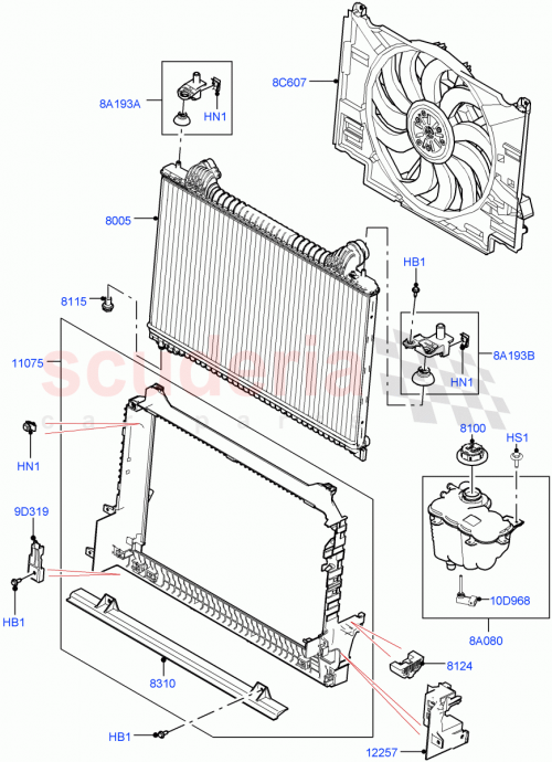 Part Diagram for Land Rover LR141172