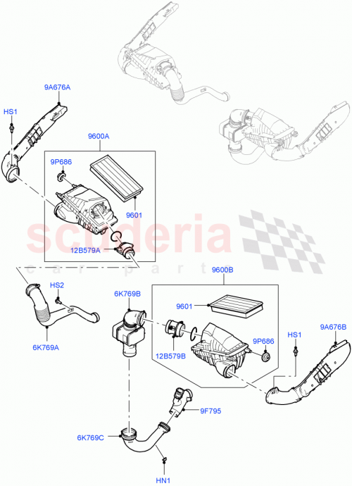 Part Diagram for Land Rover LR082417