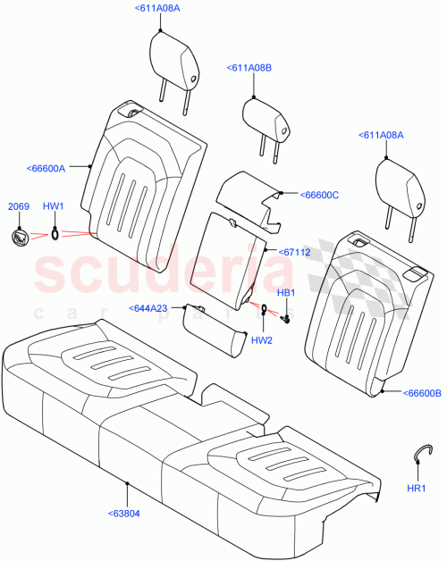 Part Diagram for Land Rover LR130923