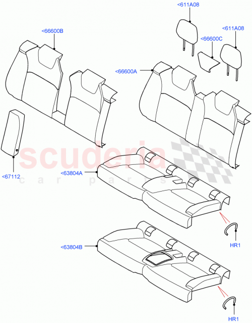 Part Diagram for Land Rover LR074757