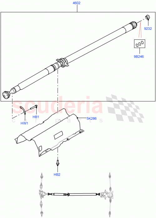 Part Diagram for Land Rover LR126512