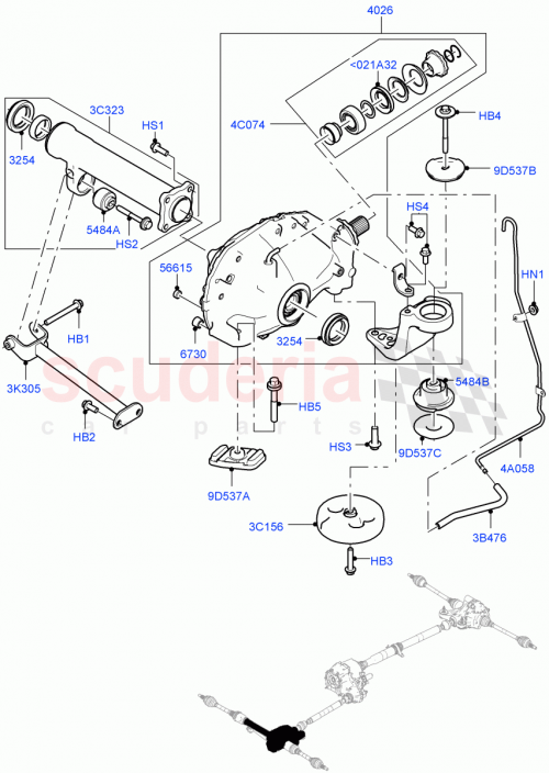 Part Diagram for Land Rover LR059049