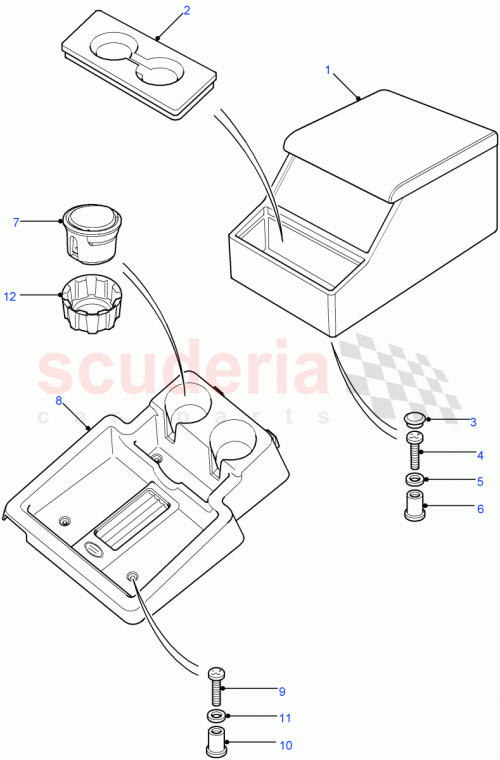 Part Diagram for Land Rover LR057325