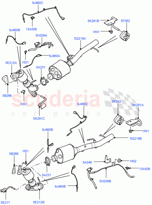 Part Diagram for Land Rover NSC500630