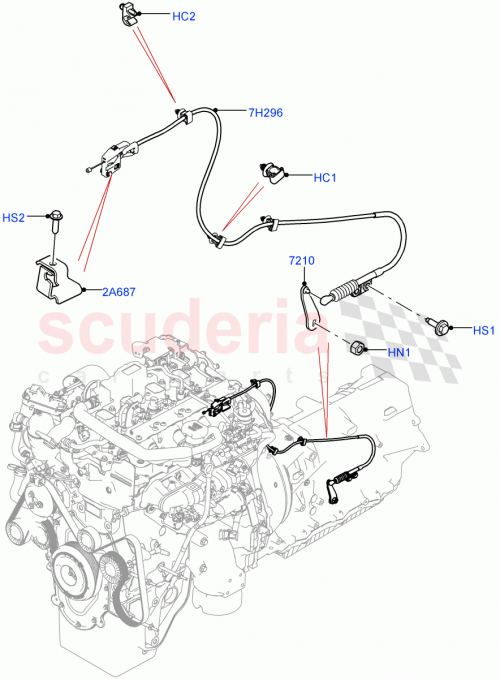 Part Diagram for Land Rover LR141624