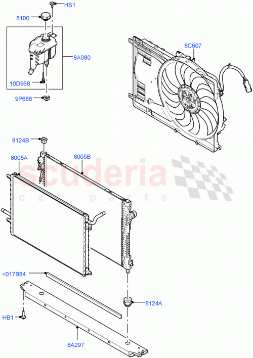 Part Diagram for Land Rover LR115314