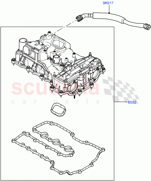 Part Diagram for Land Rover LR125409