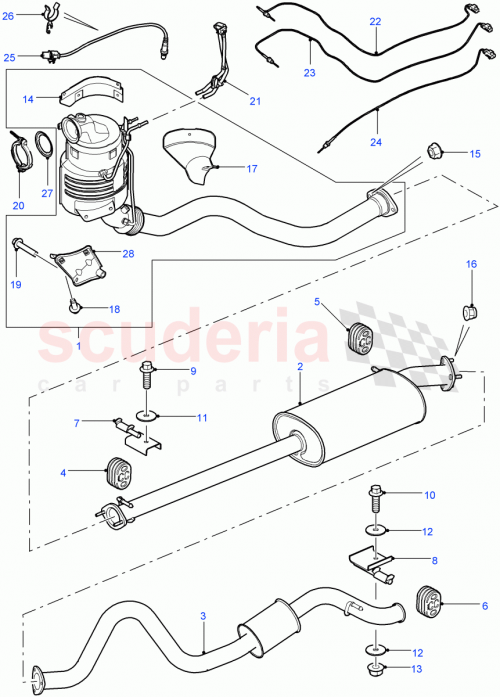 Part Diagram for Land Rover LR040911
