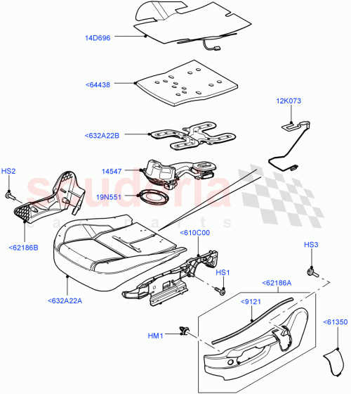Part Diagram for Land Rover LR020920