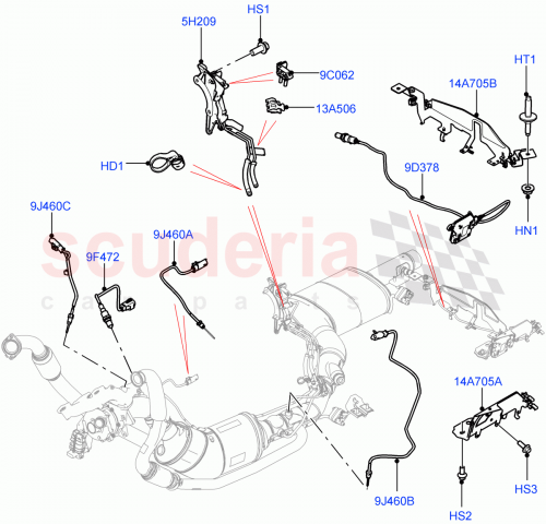 Part Diagram for Land Rover LR062829