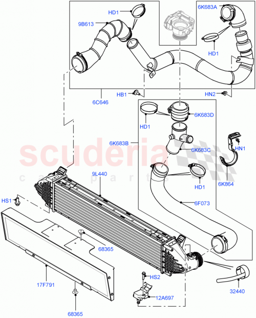 Part Diagram for Land Rover LR024519