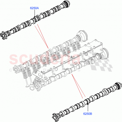 Part Diagram for Land Rover LR121812