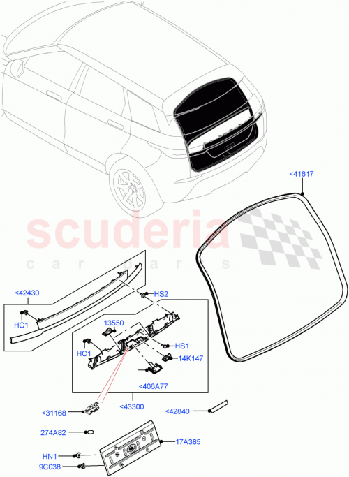 Part Diagram for Land Rover LR093729