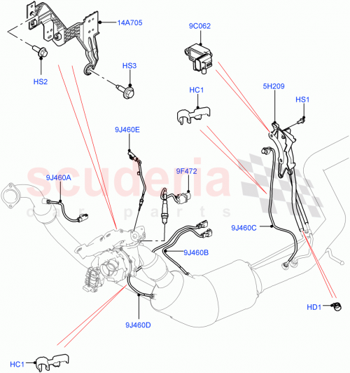 Part Diagram for Land Rover LR022894