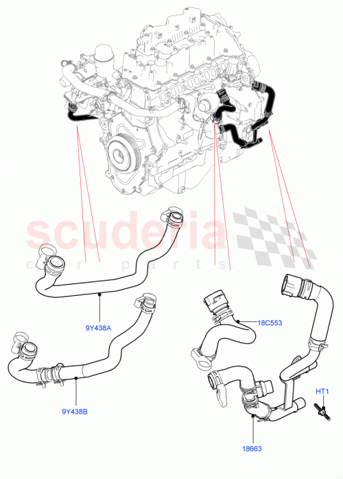 Part Diagram for Land Rover LR081643
