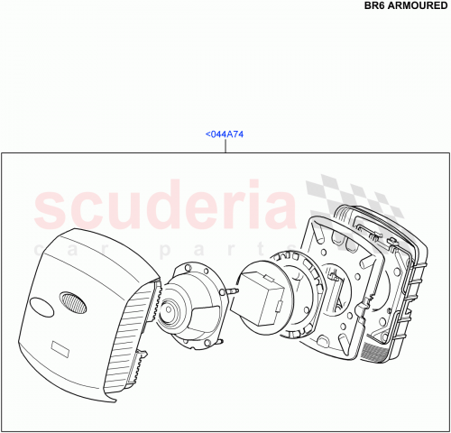 Part Diagram for Land Rover LR012075