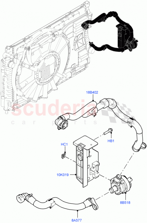 Part Diagram for Land Rover LR125395