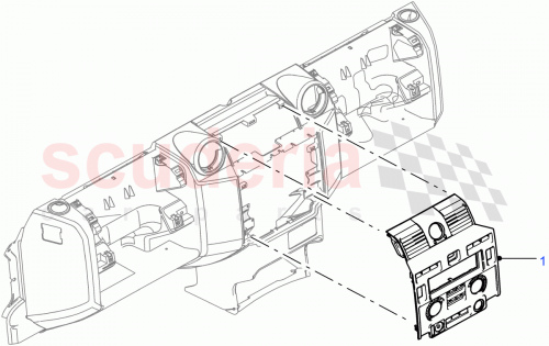 Part Diagram for Land Rover LR051764
