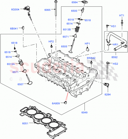 Part Diagram for Land Rover LR157880