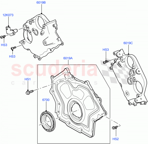 Part Diagram for Land Rover LR011216