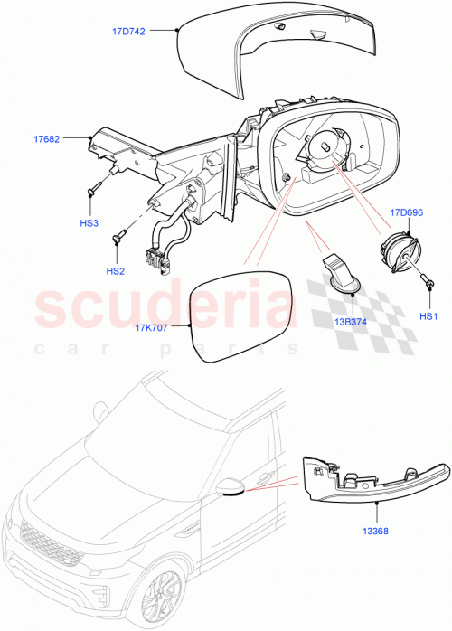 Part Diagram for Land Rover LR083165