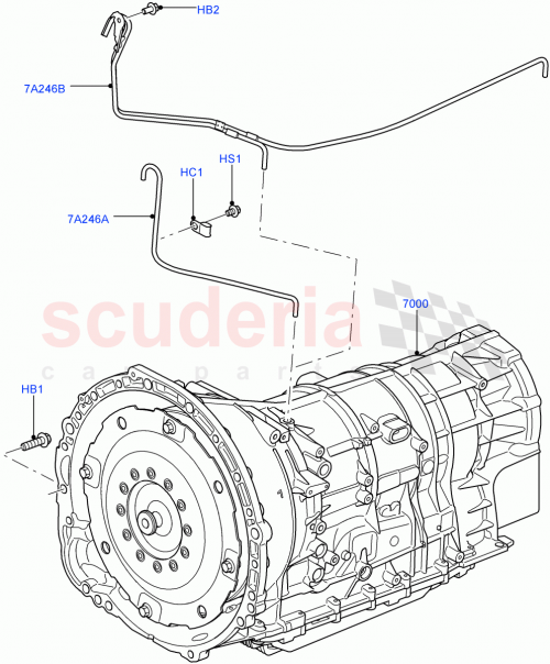 Part Diagram for Land Rover LR038673