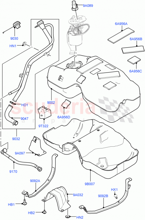 Part Diagram for Land Rover LR084558