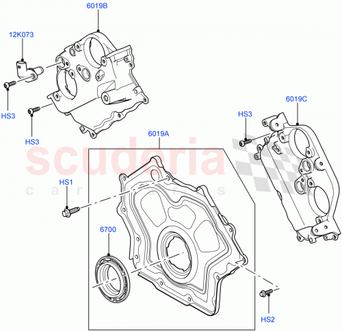 Part Diagram for Land Rover LR011217