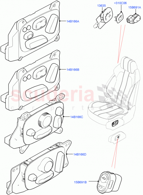 Part Diagram for Land Rover LR070367