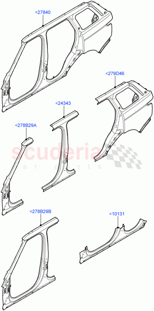 Part Diagram for Land Rover LR036413