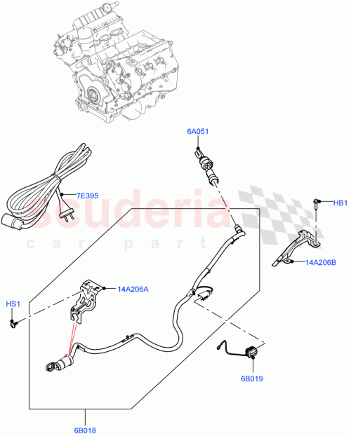 Part Diagram for Land Rover LR117026