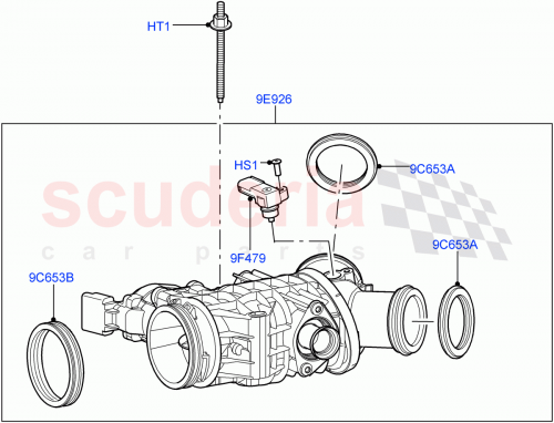 Part Diagram for Land Rover LR019130