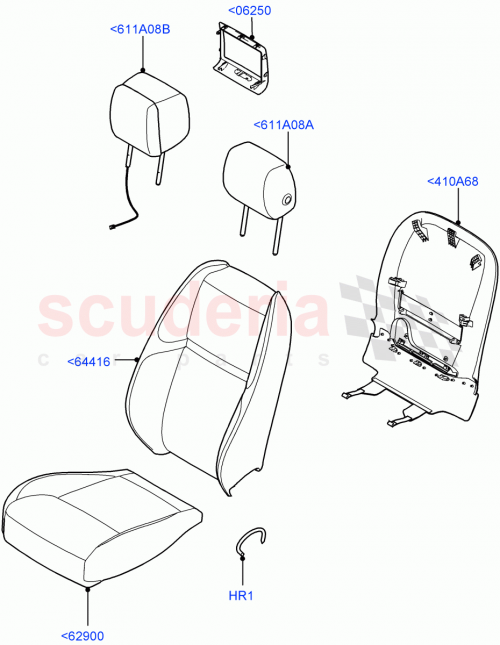 Part Diagram for Land Rover LR149409