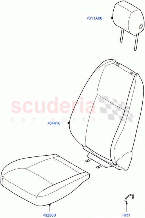 Part Diagram for Land Rover LR126294