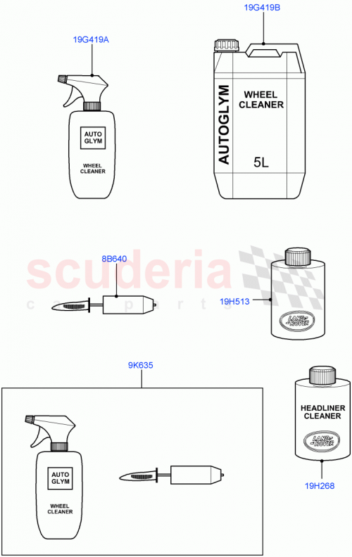 Part Diagram for Land Rover LR092471