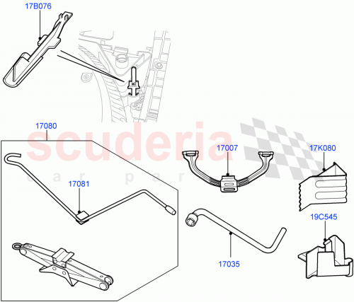 Part Diagram for Land Rover KAS000020