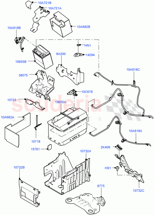Part Diagram for Land Rover LR114226