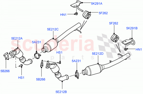 Part Diagram for Land Rover WCU500200
