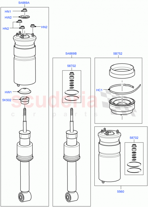 Part Diagram for Land Rover RPM500200