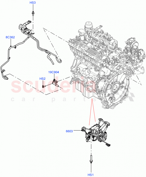 Part Diagram for Land Rover LR139790